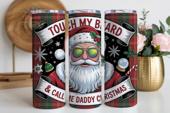 Bad Santa Christmas 20oz Tumbler Wrap Review
