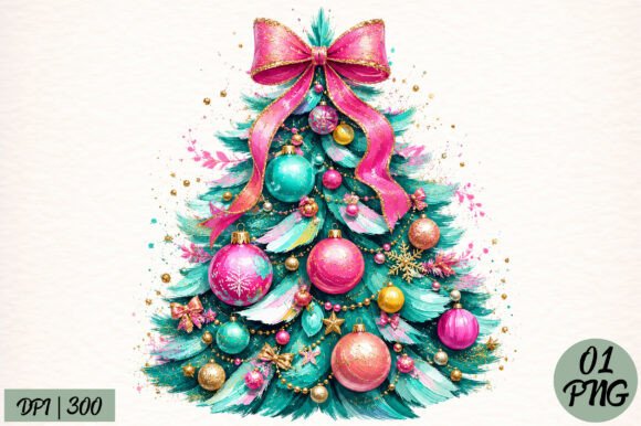 Coquette Glitter Ornament PNG for T-Shirt Designs