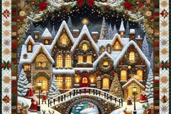 Enchanted Christmas Village Bundle: Backgrounds Review