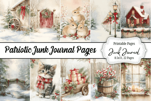 Forest Christmas Junk Journal Kit: A Crafts Review