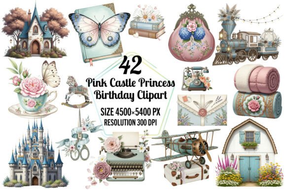 Pink Castle Princess Clipart: An Embroidery Review