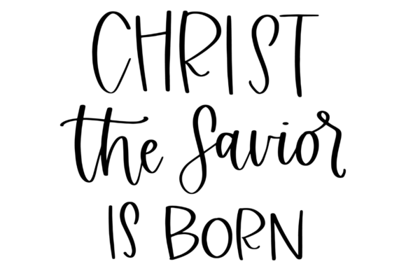 Religious Christmas Christ is Born Crafts