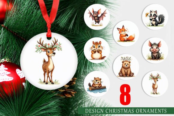 UglyCute Spring Animal Ornament Illustrations Review