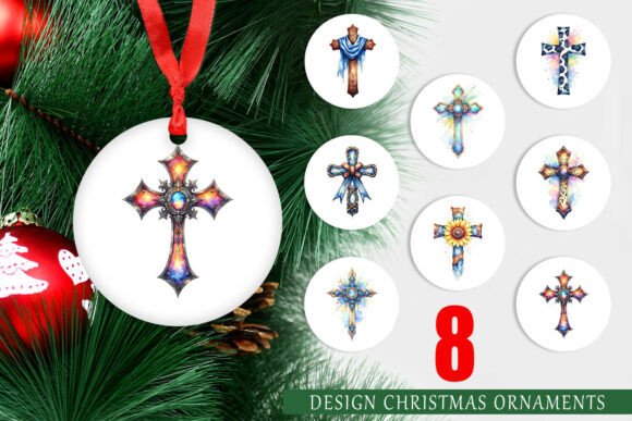 Vintage Western Cross Ornament PNG Review